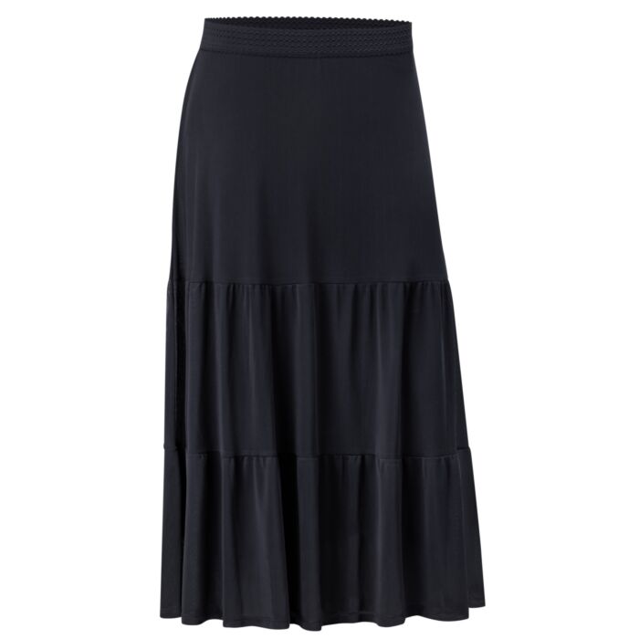 Damen A-Linien Rock, mit Elastbund