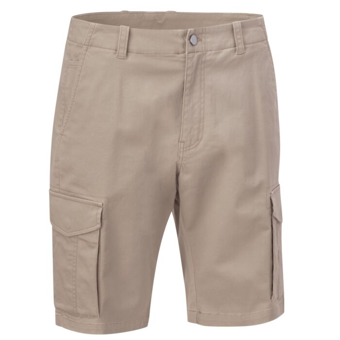 Herren Cargo-Bermuda, Stretch
