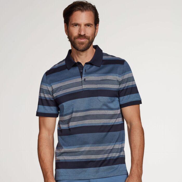 Mercerisiertes Poloshirt