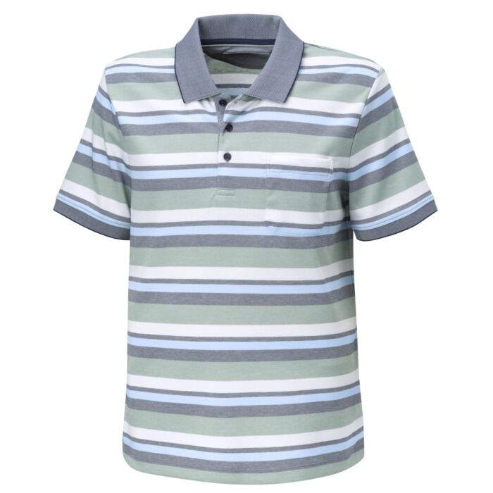 Herren Polo-Shirt «Rayas», Easy Care