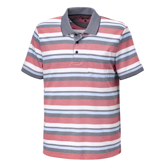 Herren Polo-Shirt «Rayas», Easy Care
