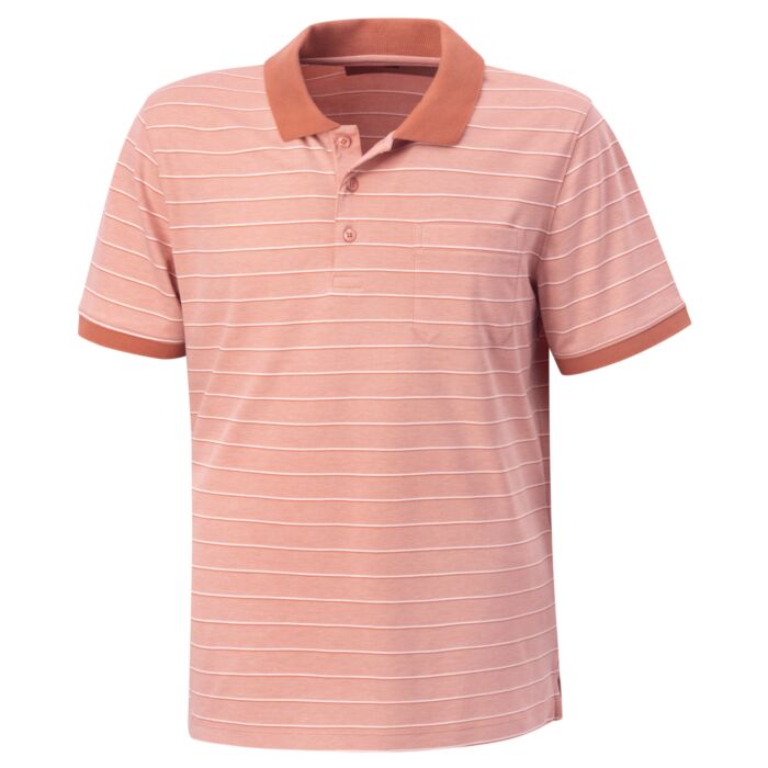 Polo rayé pour hommes, Easy Care