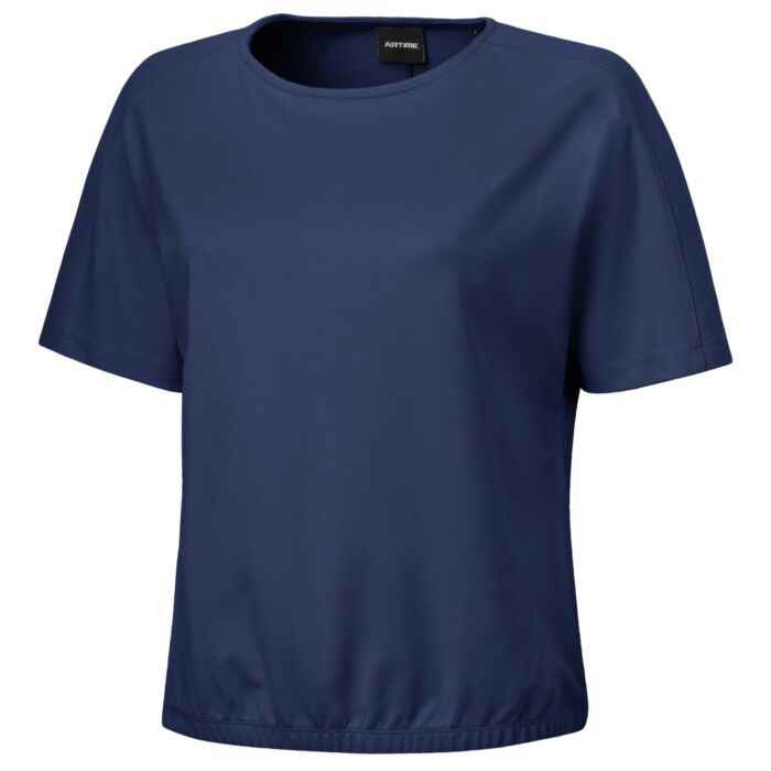 T-Shirt mit U-Boot-Ausschnitt