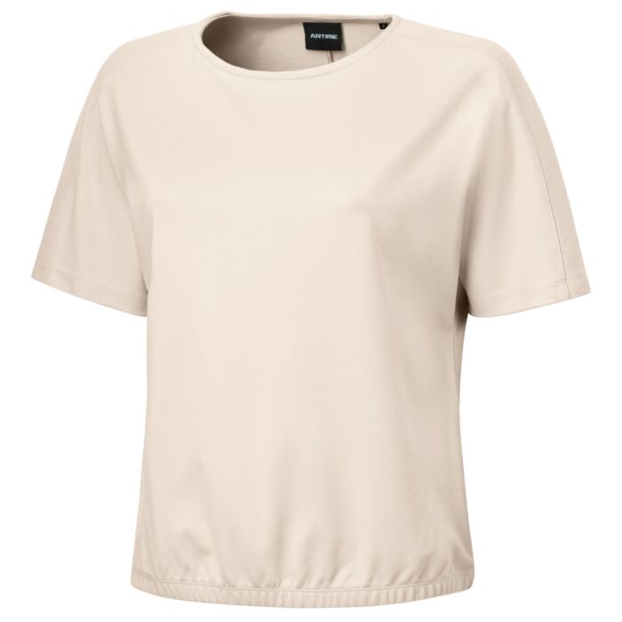 T-Shirt mit U-Boot-Ausschnitt