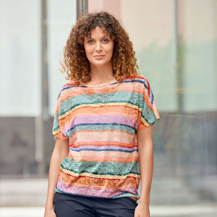 T-shirt dames à manches courtes