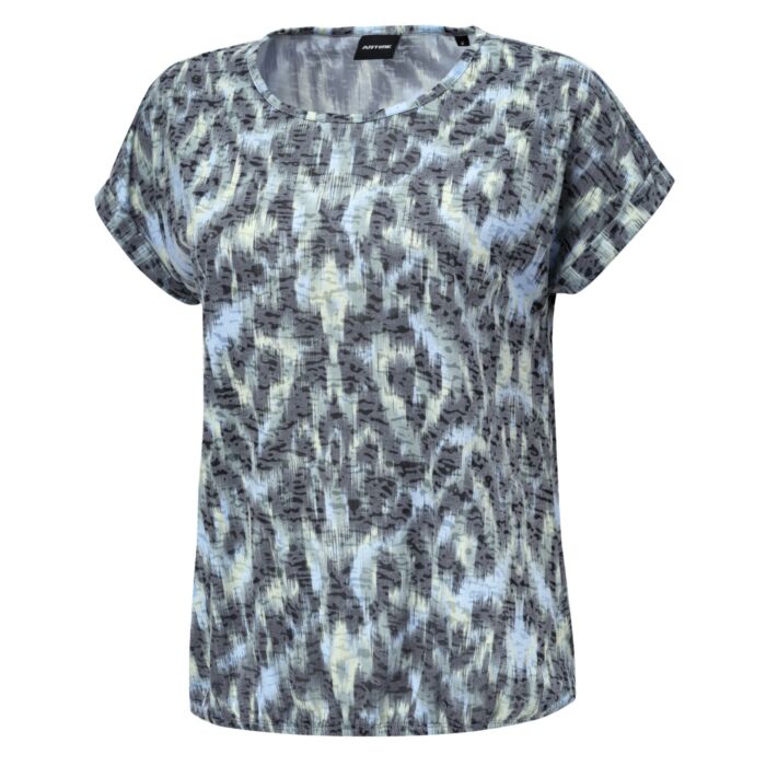 Bedrucktes T-Shirt in Ausbrenner-Optik