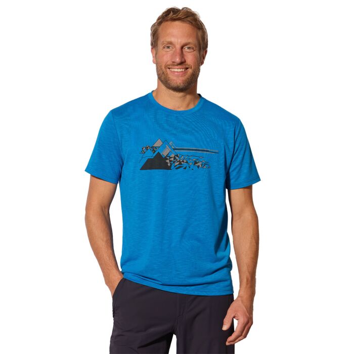 T-shirt outdoor avec imprimé sportif