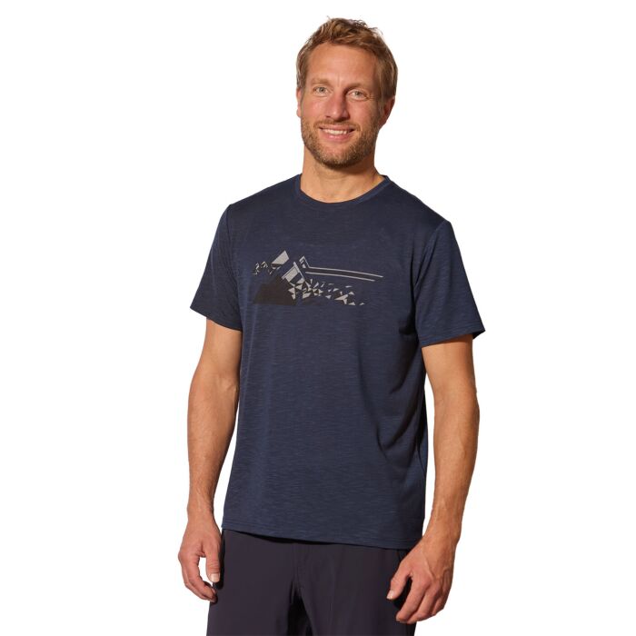 T-shirt outdoor avec imprimé sportif