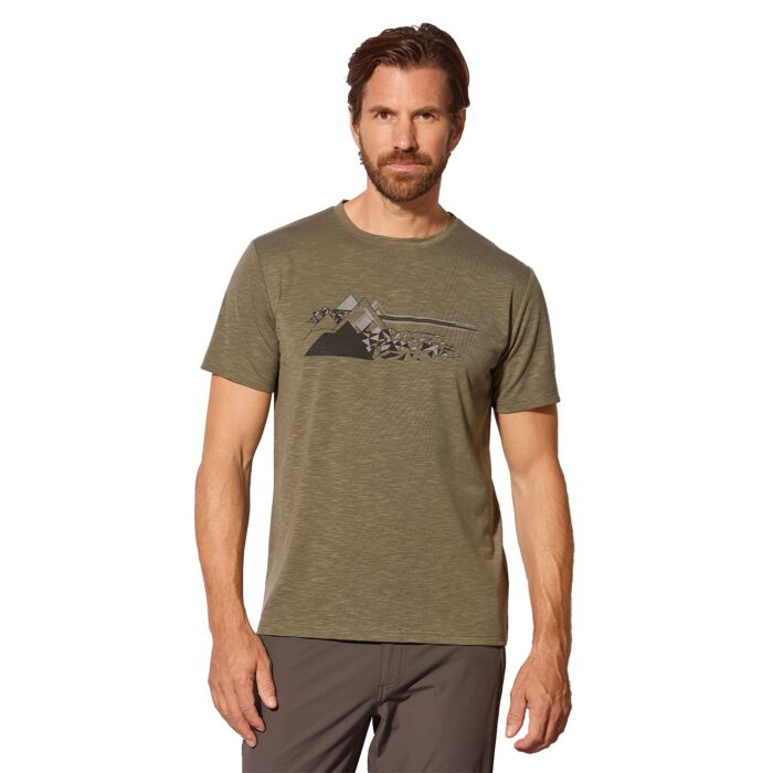 T-shirt outdoor avec imprimé sportif