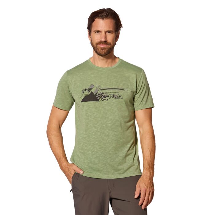 T-shirt outdoor avec imprimé sportif