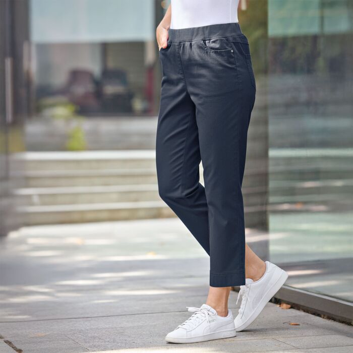 Pantalon 7/8 pour dames, modèle 5 poches