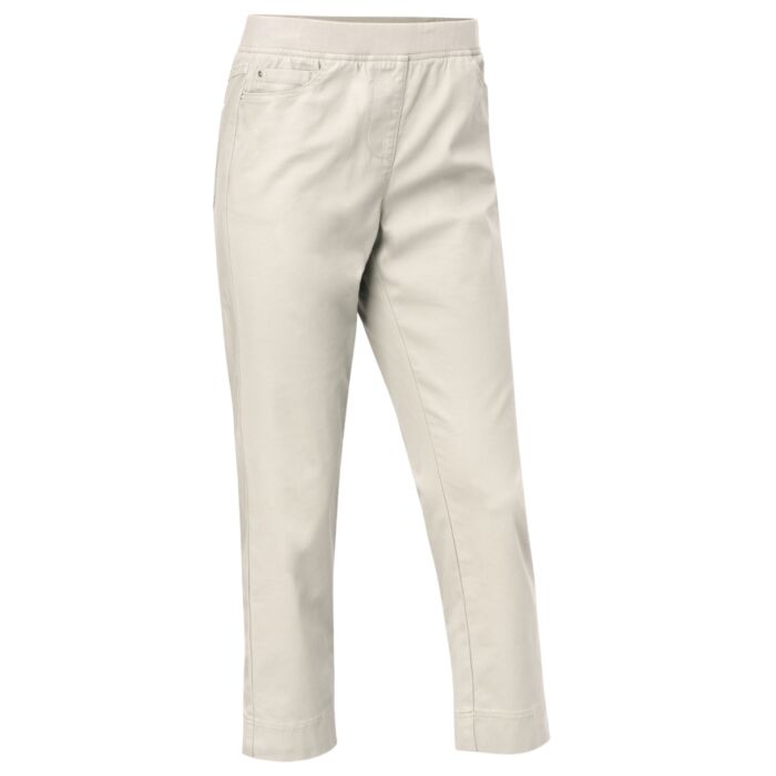 Artime Pantalon 7/8 pour dames, modèle 5 poches , sable