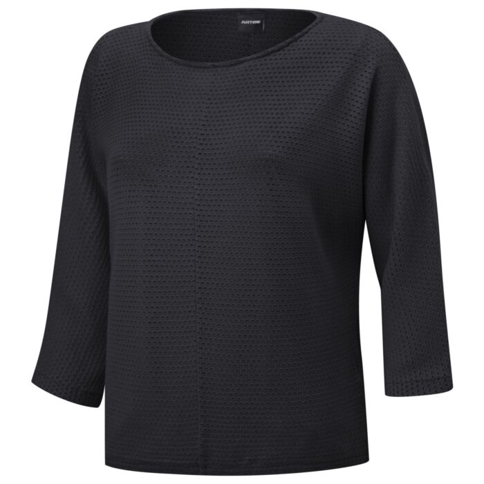 Shirt ample à manches 3/4 et motif ajouré