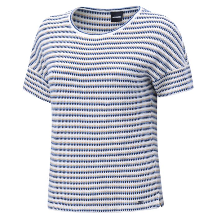 T-shirt en maille, rayé
