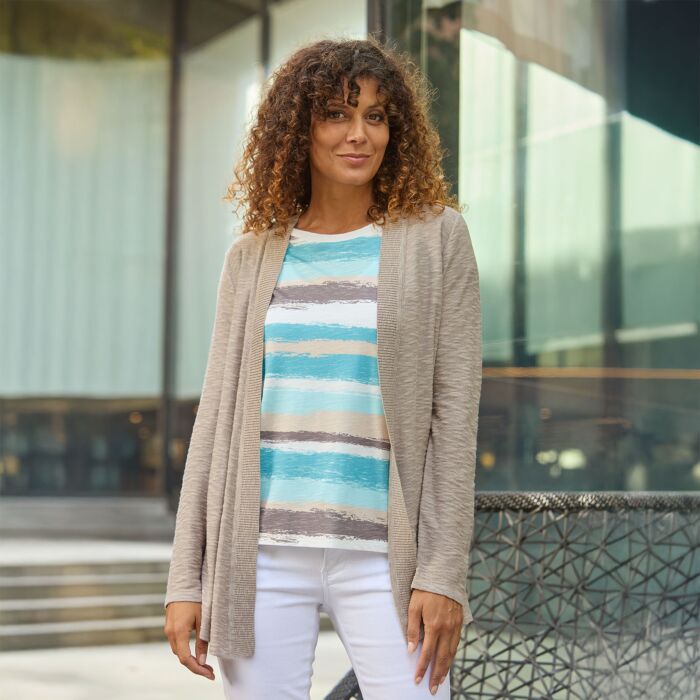 Schlichter Damen Cardigan