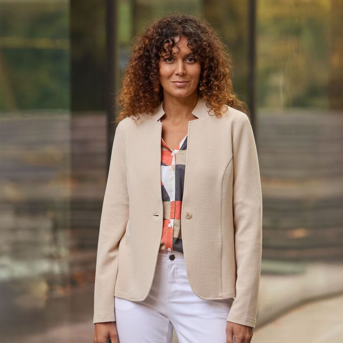 Eleganter Blazer mit Jaquardmuster