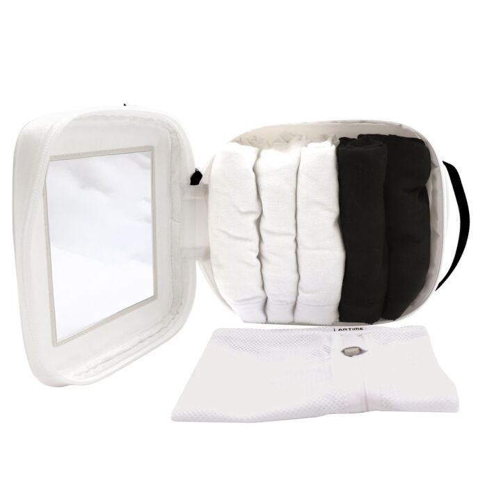 Lot de 5 slips midi basiques pour dames + sac de lavage
