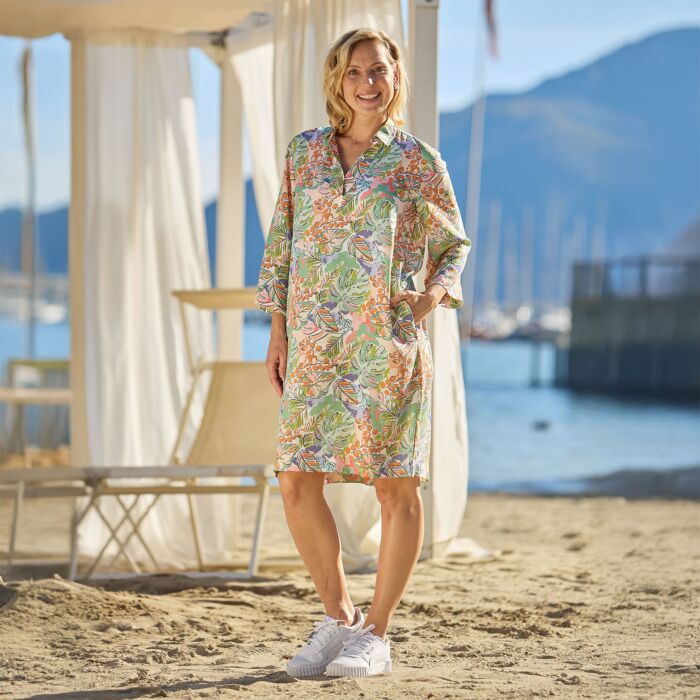 Sommerliches Tunika Kleid aus Viscose