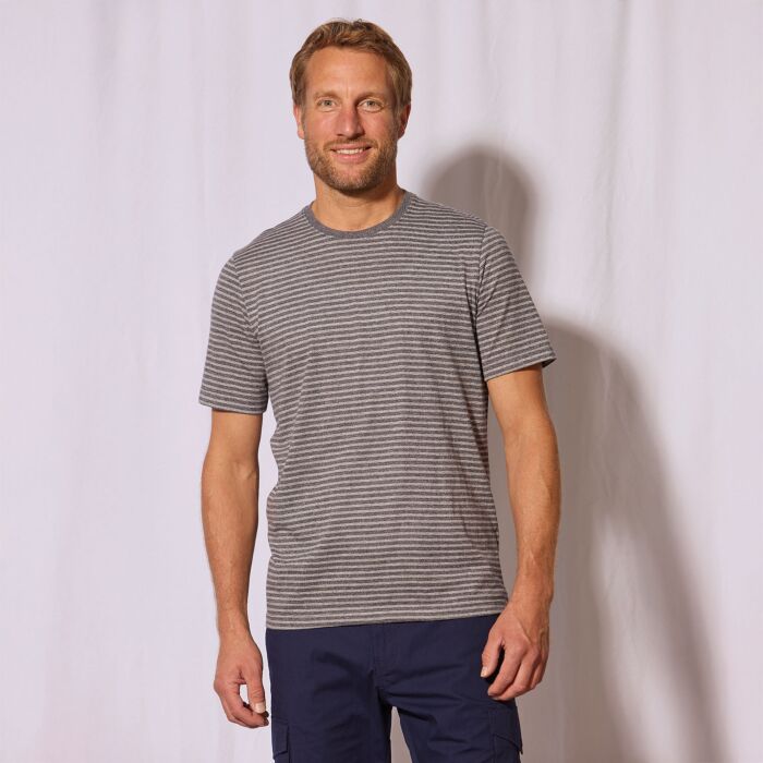 T-shirt rayé pour hommes
