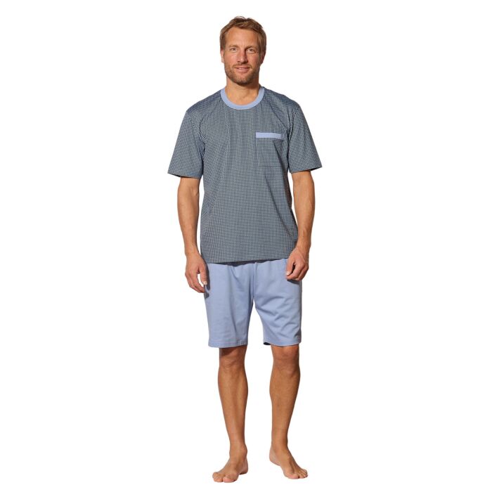 Short de pyjama pour hommes, uni