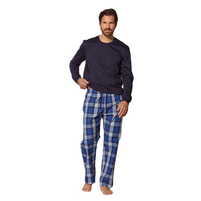 Pantalon de pyjama tissé, à carreaux