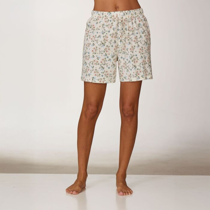 Bedruckte Damen Pyjama Shorts