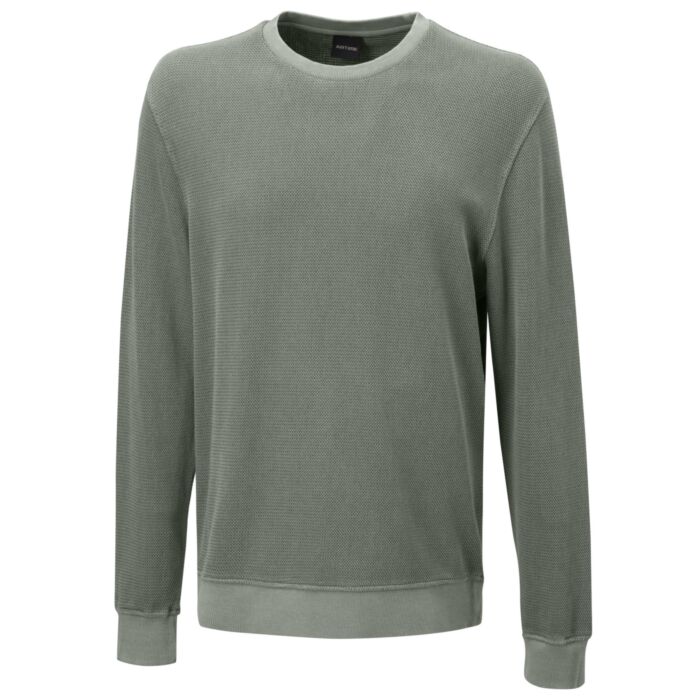 Herren Pullover mit Fischgrätmuster, Jaquard