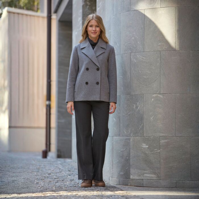 Cabanjacke mit Reversekragen, wasserabweisend