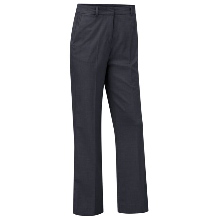 Pantalon à coupe droite avec passants de ceinture