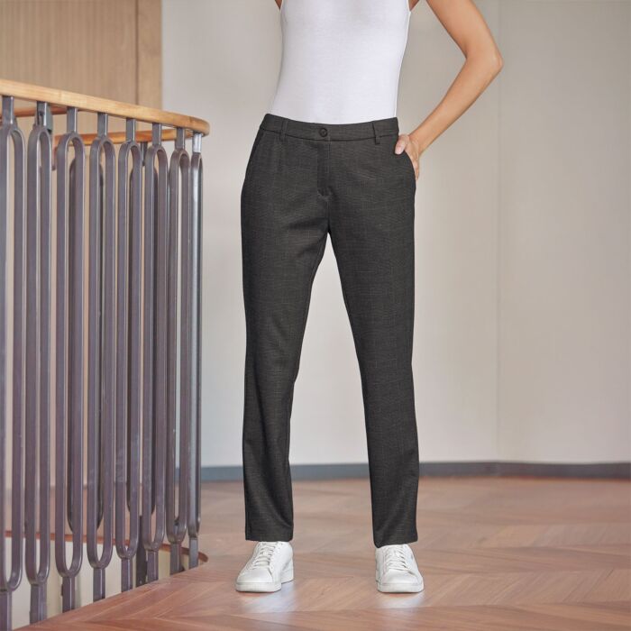 Bedruckte Hose mit Seitentaschen
