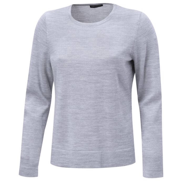 Langarm Pullover mit Merinowolle