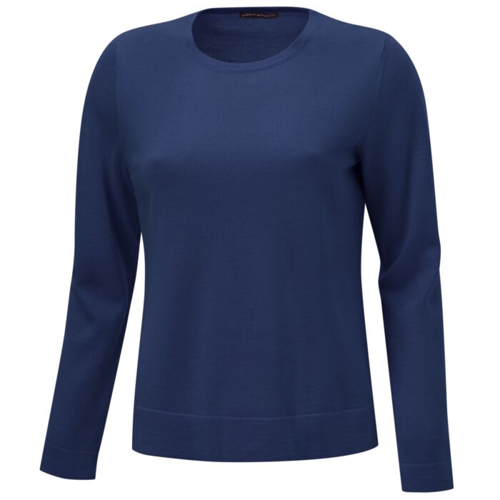 Langarm Pullover mit Merinowolle