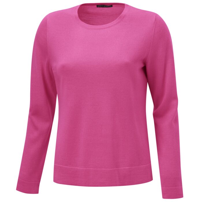 Langarm Pullover mit Merinowolle