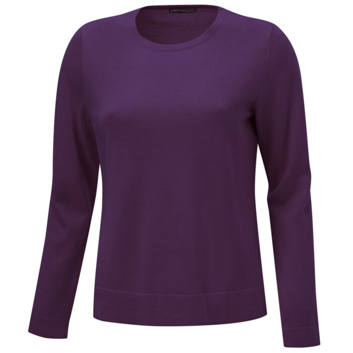 Langarm Pullover mit Merinowolle
