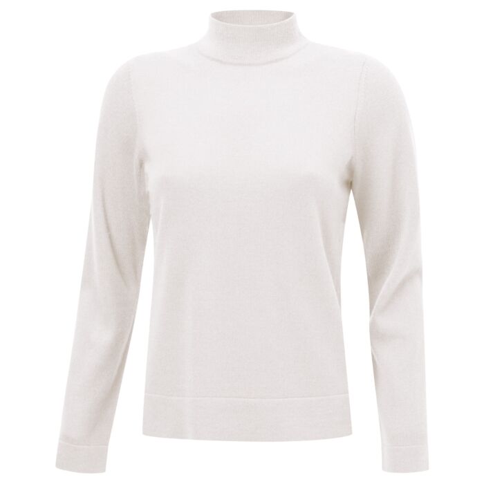 Stehkragen Pullover mit Merinowolle