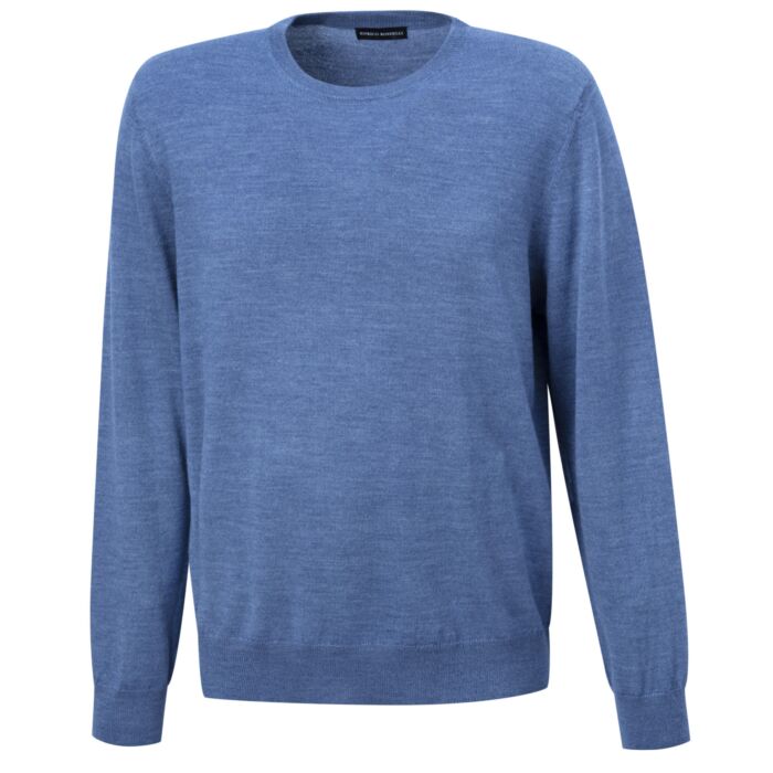 Pull en maille fine à col rond