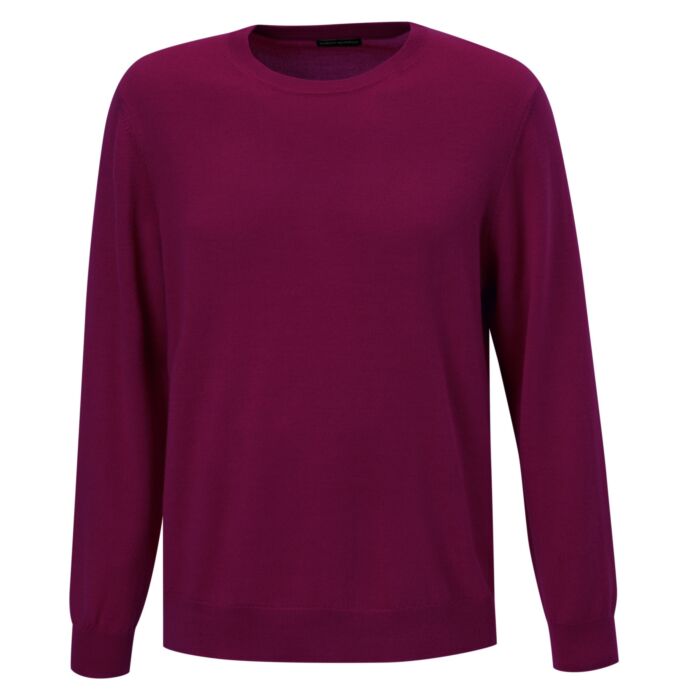 Pull en maille fine à col rond