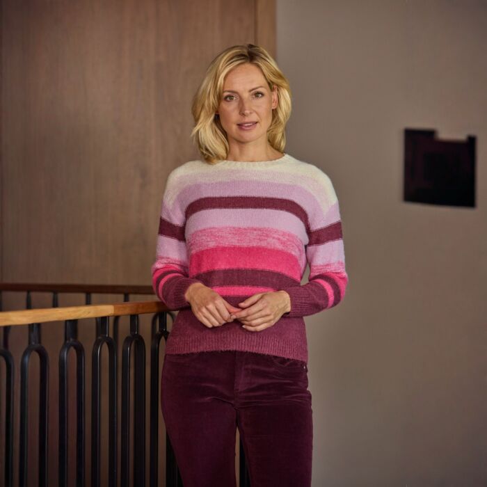 Pullover mit überschnittenen Ärmeln