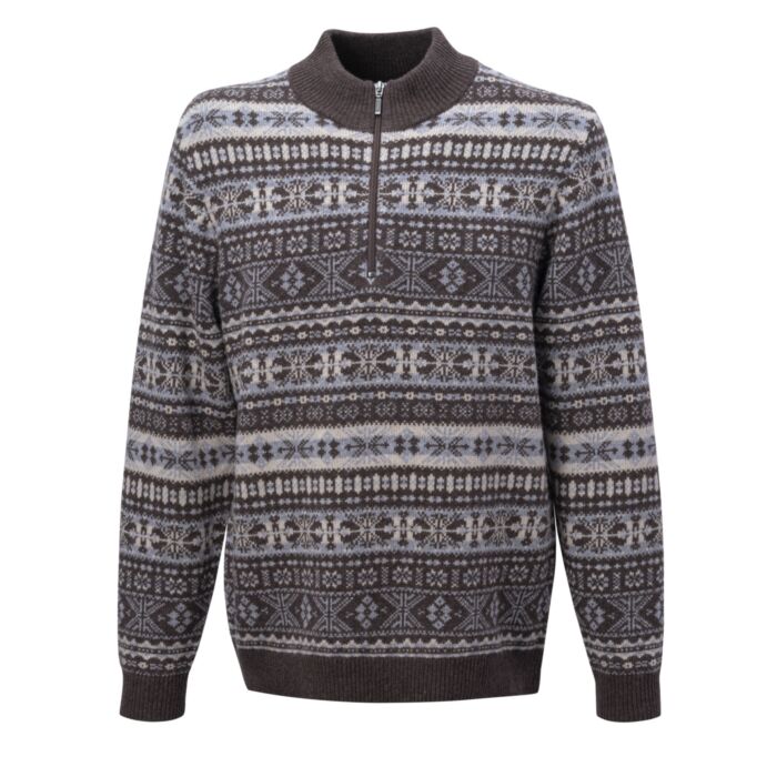 Pull camionneur pour hommes au style norvégien