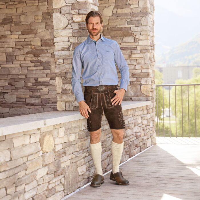 Herren Trachtenhemd, langarm