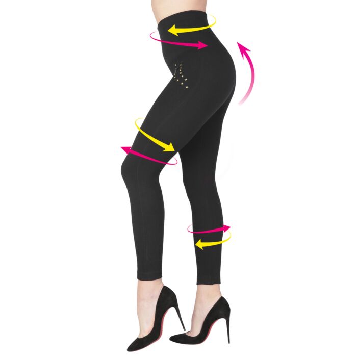 Chiara Pants, Pack de 3, noir
