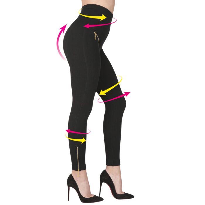 Chiara Pants, Pack de 3, noir