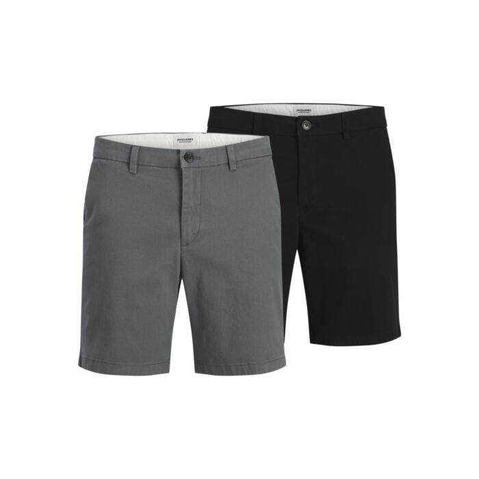 Jack & Jones Short chino Jack&Jones lot de 2 , noir-gris