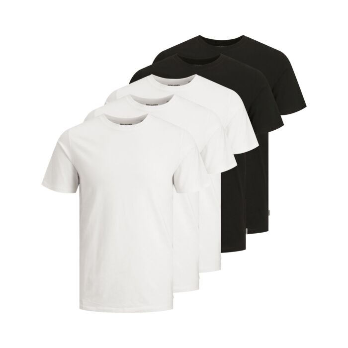 T-shirt JACK&JONES lot de 5 basique main product photo