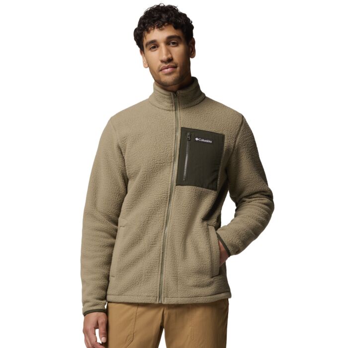 Veste polaire pour hommes Columbia , olive