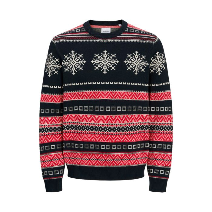 JACK&JONES XMAS Noel Knit Crew Neck