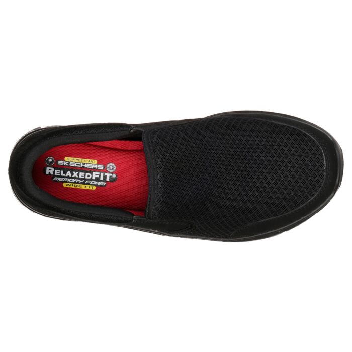 SKECHERS WORK Damen Schlupfschuh, wasser- & schmutzabweisend