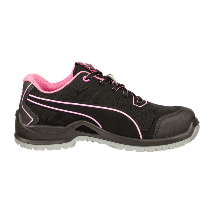 Puma Chaussure de sécurité «Fuse TC Pink Wns Low», légère et respirante