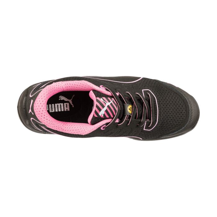 Puma Chaussure de sécurité «Fuse TC Pink Wns Low», légère et respirante