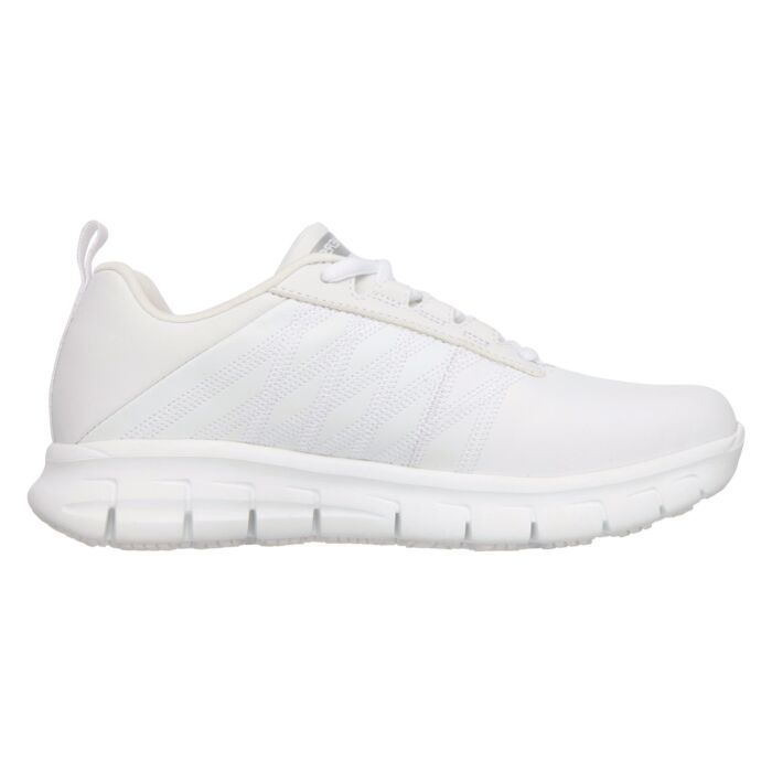 SKECHERS WORK Damen-Schnürschuh «Sure Track», Leder